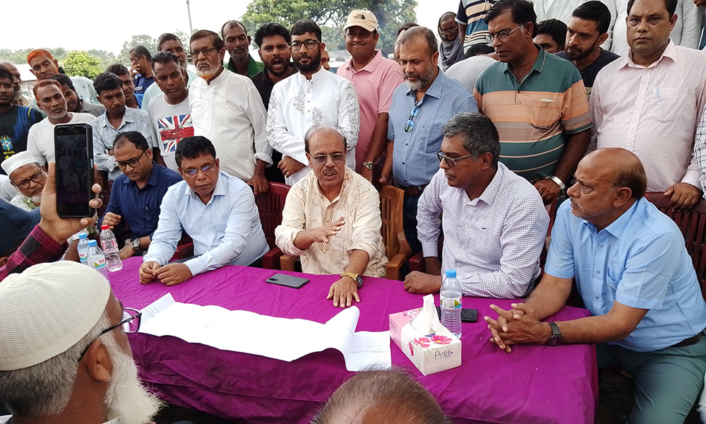 আহসানগঞ্জকে মডেল স্টেশন ও ঢাকাগামী ট্রেনের স্টপেজের দাবি